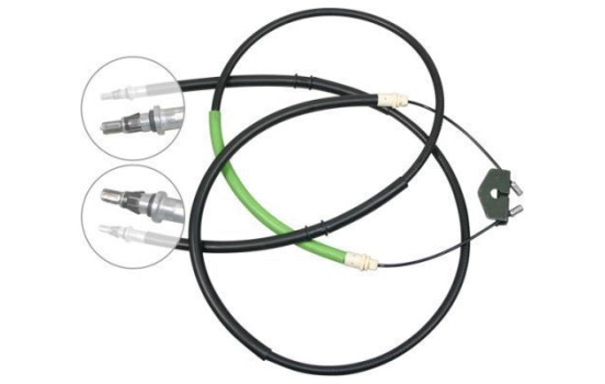 Cable, parking brake K17402 ABS