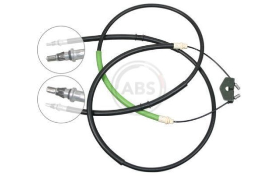 Cable, parking brake K17402 ABS, Image 3