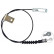 Cable, parking brake K17427 ABS