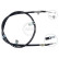 Cable, parking brake K17429 ABS, Thumbnail 2