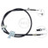 Cable, parking brake K17430 ABS, Thumbnail 2