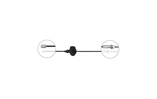 Cable, parking brake K17431 ABS, Image 2