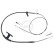 Cable, parking brake K17444 ABS, Thumbnail 2