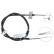 Cable, parking brake K17449 ABS