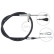 Cable, parking brake K17455 ABS, Thumbnail 2
