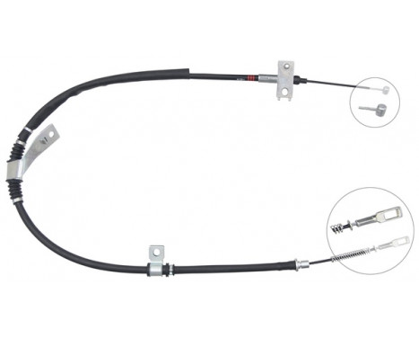 Cable, parking brake K17459 ABS