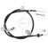 Cable, parking brake K17468 ABS, Thumbnail 2