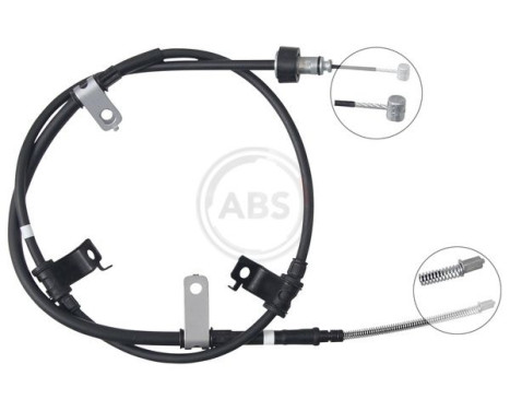 Cable, parking brake K17470 ABS, Image 2