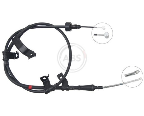 Cable, parking brake K17475 ABS, Image 2