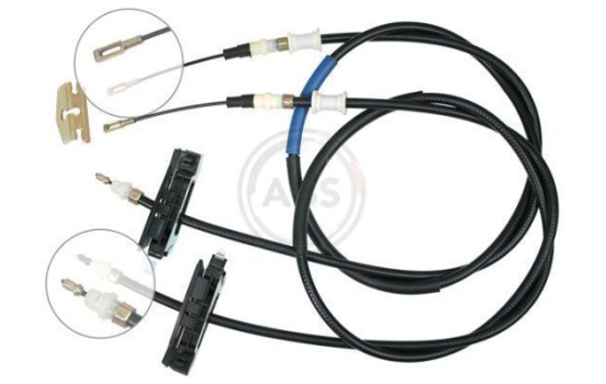 Cable, parking brake K17482 ABS, Image 3