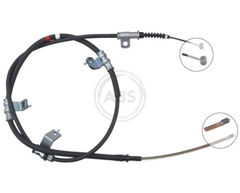 Cable, parking brake K17499 ABS, Image 2