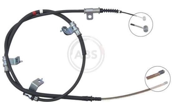 Cable, parking brake K17499 ABS, Image 2