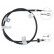 Cable, parking brake K17504 ABS
