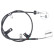 Cable, parking brake K17505 ABS