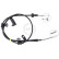 Cable, parking brake K17510 ABS, Thumbnail 2