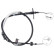 Cable, parking brake K17514 ABS