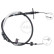 Cable, parking brake K17514 ABS, Thumbnail 2