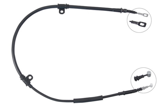 Cable, parking brake K17519 ABS