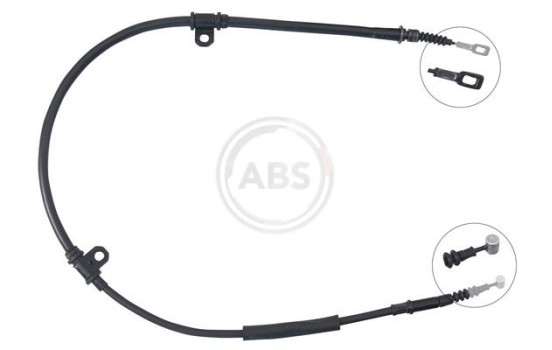 Cable, parking brake K17519 ABS, Image 2