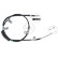 Cable, parking brake K17534 ABS, Thumbnail 2