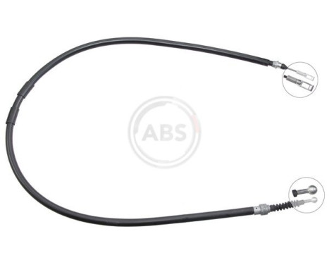 Cable, parking brake K17556 ABS, Image 2