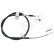 Cable, parking brake K17558 ABS, Thumbnail 2