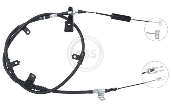 Cable, parking brake K17573 ABS, Image 2