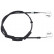 Cable, parking brake K17575 ABS