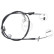 Cable, parking brake K17579 ABS, Thumbnail 2