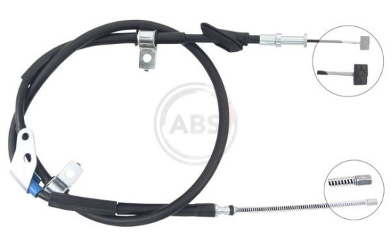 Cable, parking brake K17582 ABS, Image 2