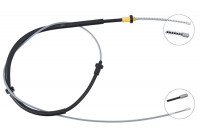 Cable, parking brake K17587 ABS