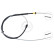 Cable, parking brake K17587 ABS, Thumbnail 2