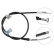 Cable, parking brake K17588 ABS, Thumbnail 2