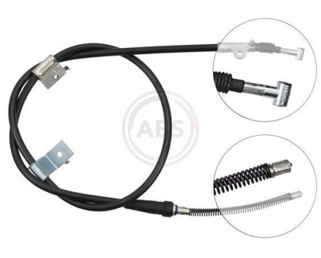 Cable, parking brake K17588 ABS, Image 3