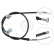 Cable, parking brake K17588 ABS, Thumbnail 3