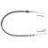 Cable, parking brake K17590 ABS