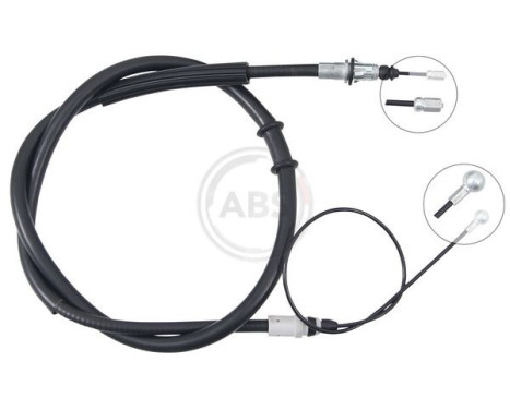 Cable, parking brake K17592 ABS, Image 2