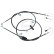 Cable, parking brake K17603 ABS, Thumbnail 2