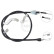 Cable, parking brake K17634 ABS, Thumbnail 2