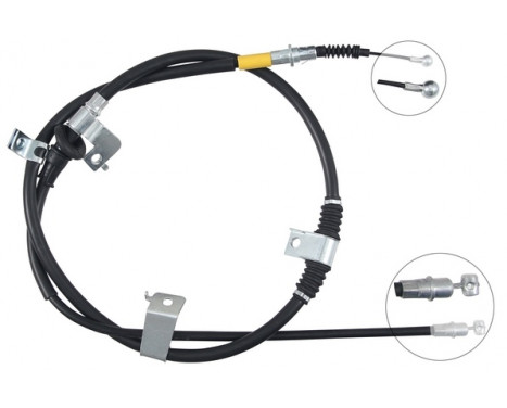 Cable, parking brake K17635 ABS