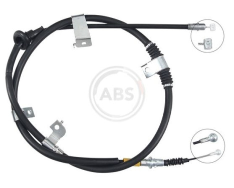 Cable, parking brake K17636 ABS, Image 2