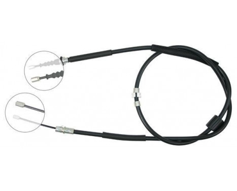 Cable, parking brake K17666 ABS