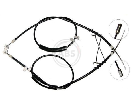 Cable, parking brake K17695 ABS, Image 3
