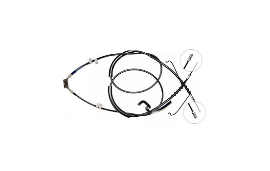 Cable, parking brake K17725 ABS, Image 2