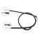 Cable, parking brake K17817 ABS, Thumbnail 2