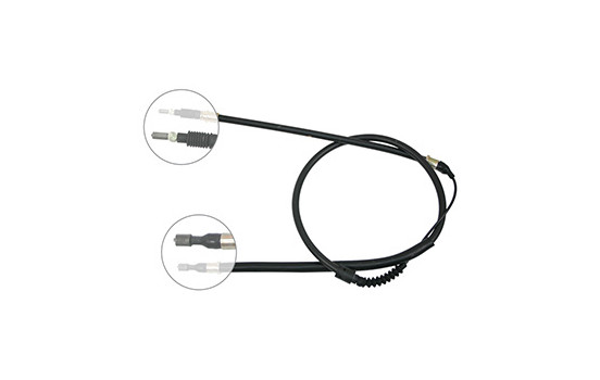 Cable, parking brake K17817 ABS, Image 2