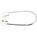 Cable, parking brake K17828 ABS, Thumbnail 2