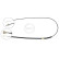 Cable, parking brake K17828 ABS, Thumbnail 3