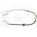 Cable, parking brake K17831 ABS, Thumbnail 3