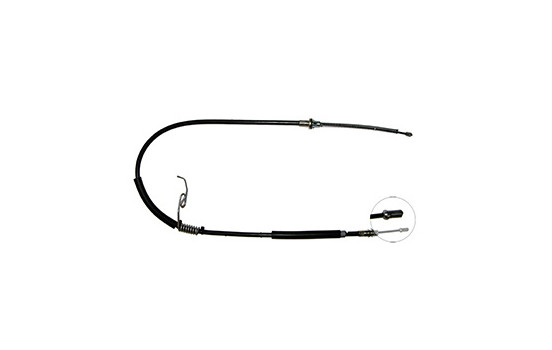 Cable, parking brake K17858 ABS, Image 2